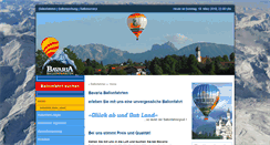 Desktop Screenshot of bavaria-ballon.de