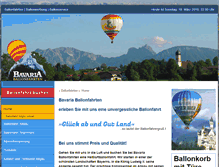 Tablet Screenshot of bavaria-ballon.de